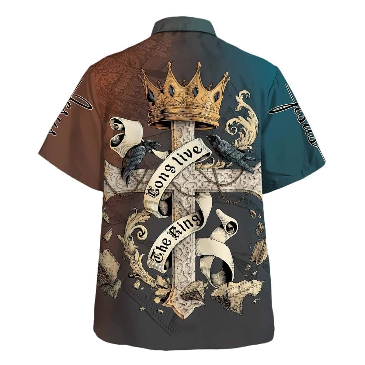 Long Live The King Christian Hawaiian Shirt Jesus King Of Kings Long Live The King Christian Hawaiian Shirt Jesus King Of Kings