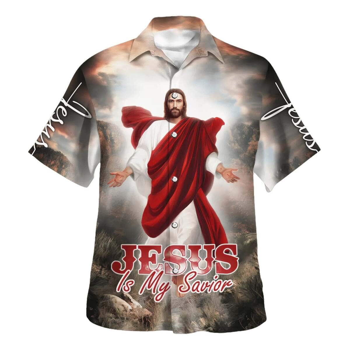 Jesus Is My Savior Put Out His Hand Christian Faith Hawaiian Shirt Jesus Is My Savior Put Out His Hand Christian Faith Hawaiian Shirt