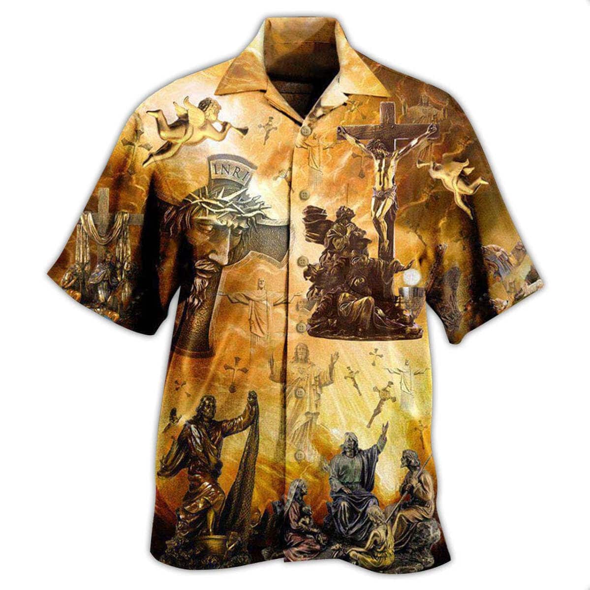 Jesus Is My Savior Christian Hawaiian Shirt Unique Gift For Christian Friend Jesus Is My Savior Christian Hawaiian Shirt Unique Gift For Christian Friend