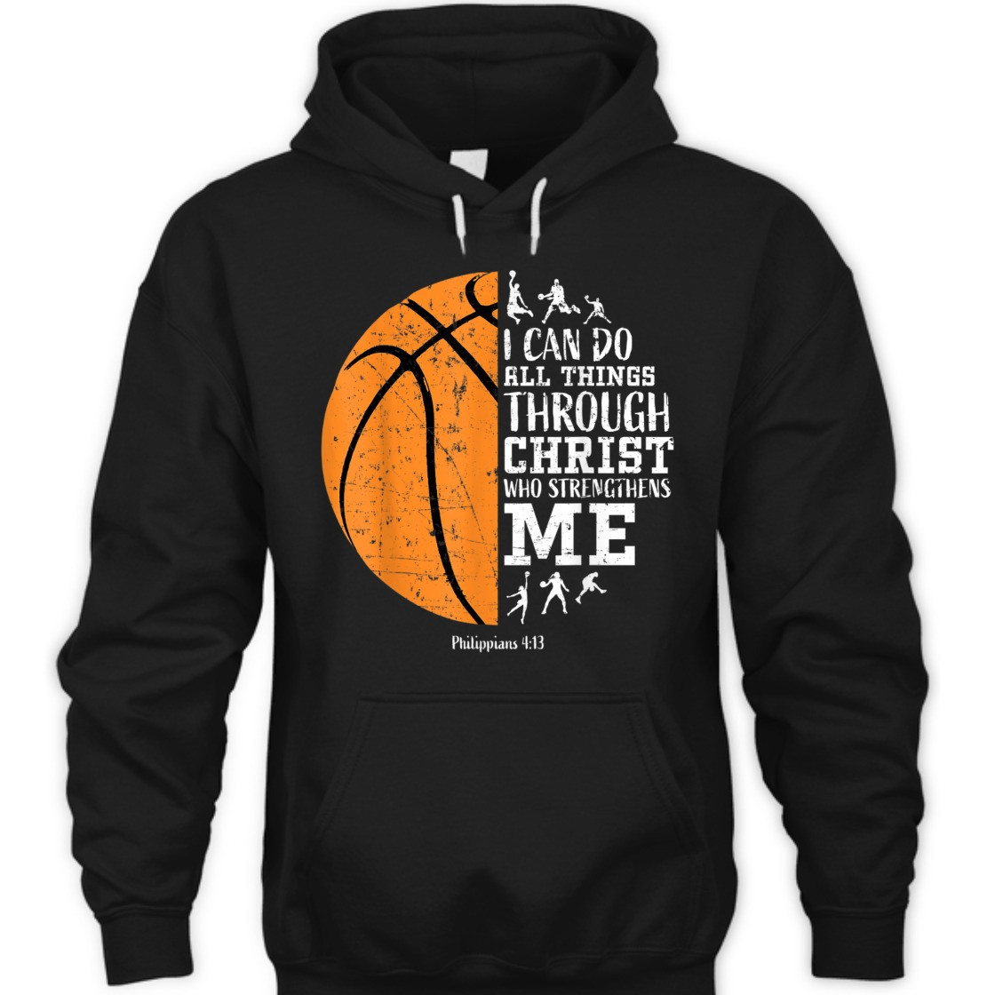 Christian Bible Verse T-Shirt I Can Do All Things Through Christ Philippians For Basketball Lover Christian Bible Verse T-Shirt I Can Do All Things Through Christ Philippians For Basketball Lover