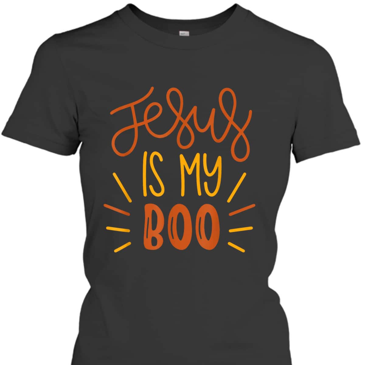 Jesus Is My Boo Halloween Boo Christian T-Shirt Jesus Is My Boo Halloween Boo Christian T-Shirt