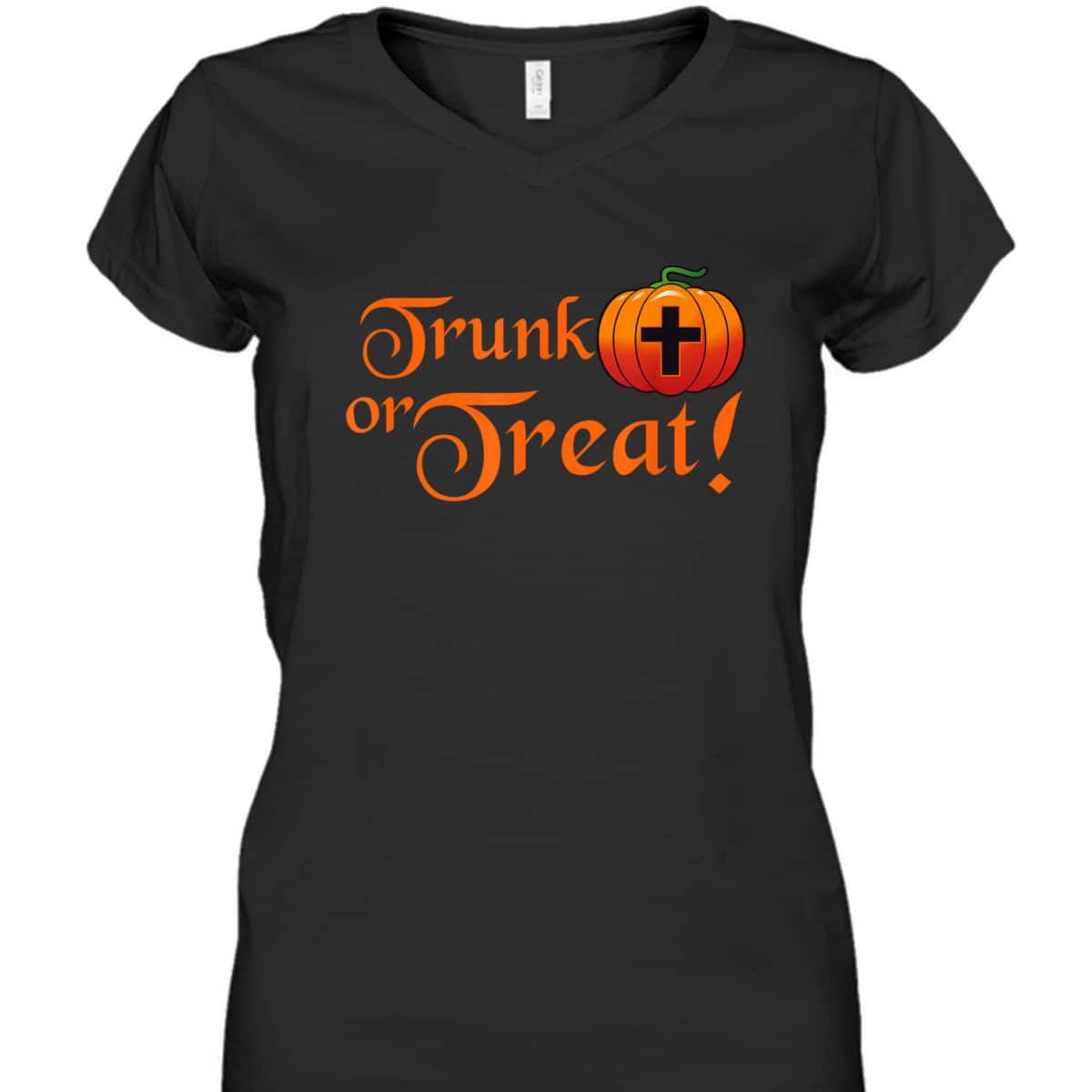 Trunk Or Treat Christians Or Pumpkin Halloween T-Shirt Trunk Or Treat Christians Or Pumpkin Halloween T-Shirt