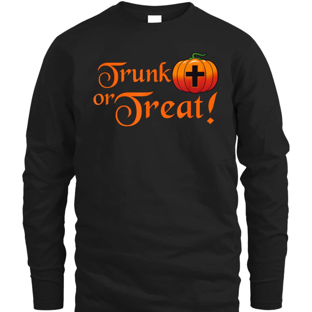 Trunk Or Treat Christians Or Pumpkin Halloween T-Shirt Trunk Or Treat Christians Or Pumpkin Halloween T-Shirt