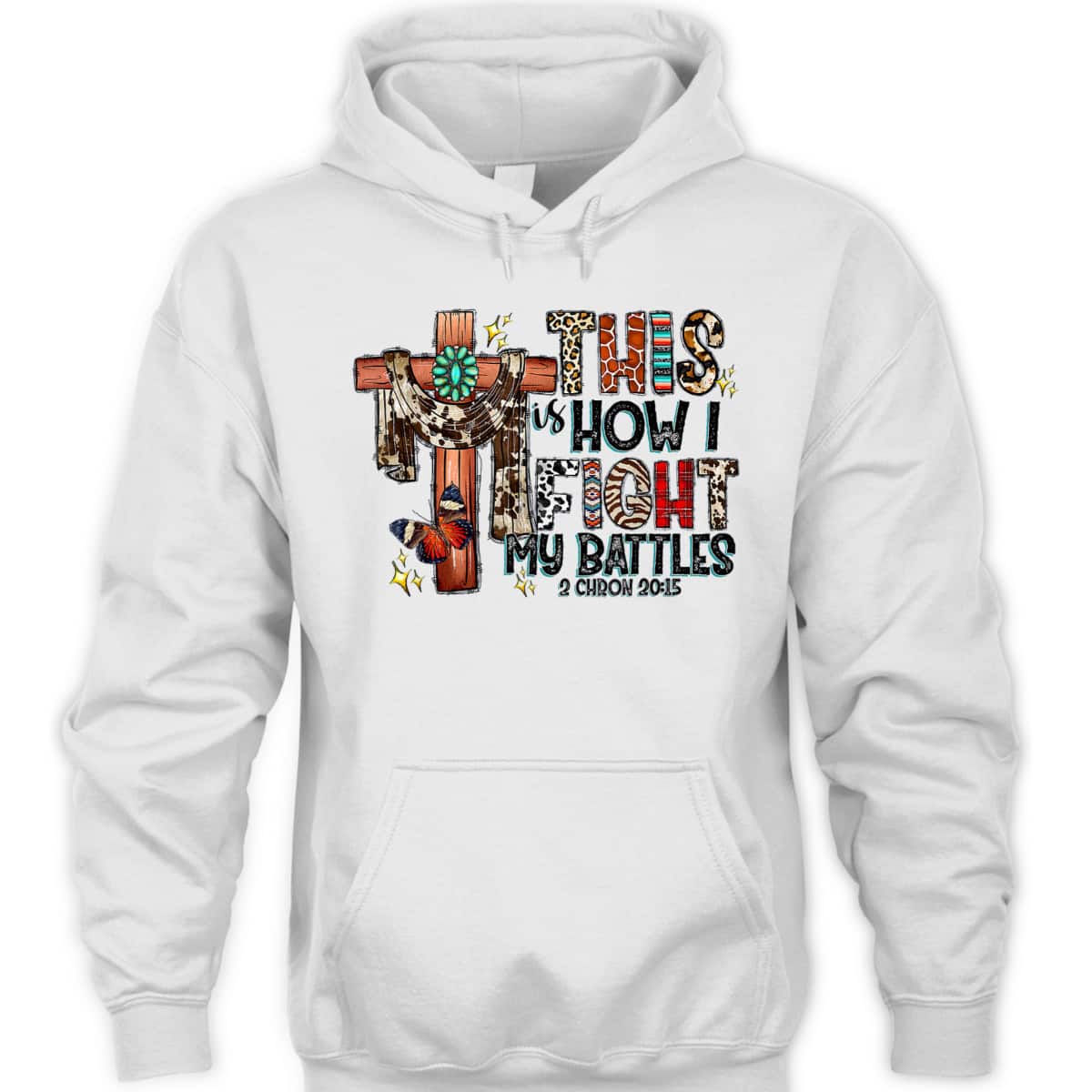 Western Leopard This Is How I Fight My Battles Christian Bible Verse T-Shirt Western Leopard This Is How I Fight My Battles Christian Bible Verse T-Shirt