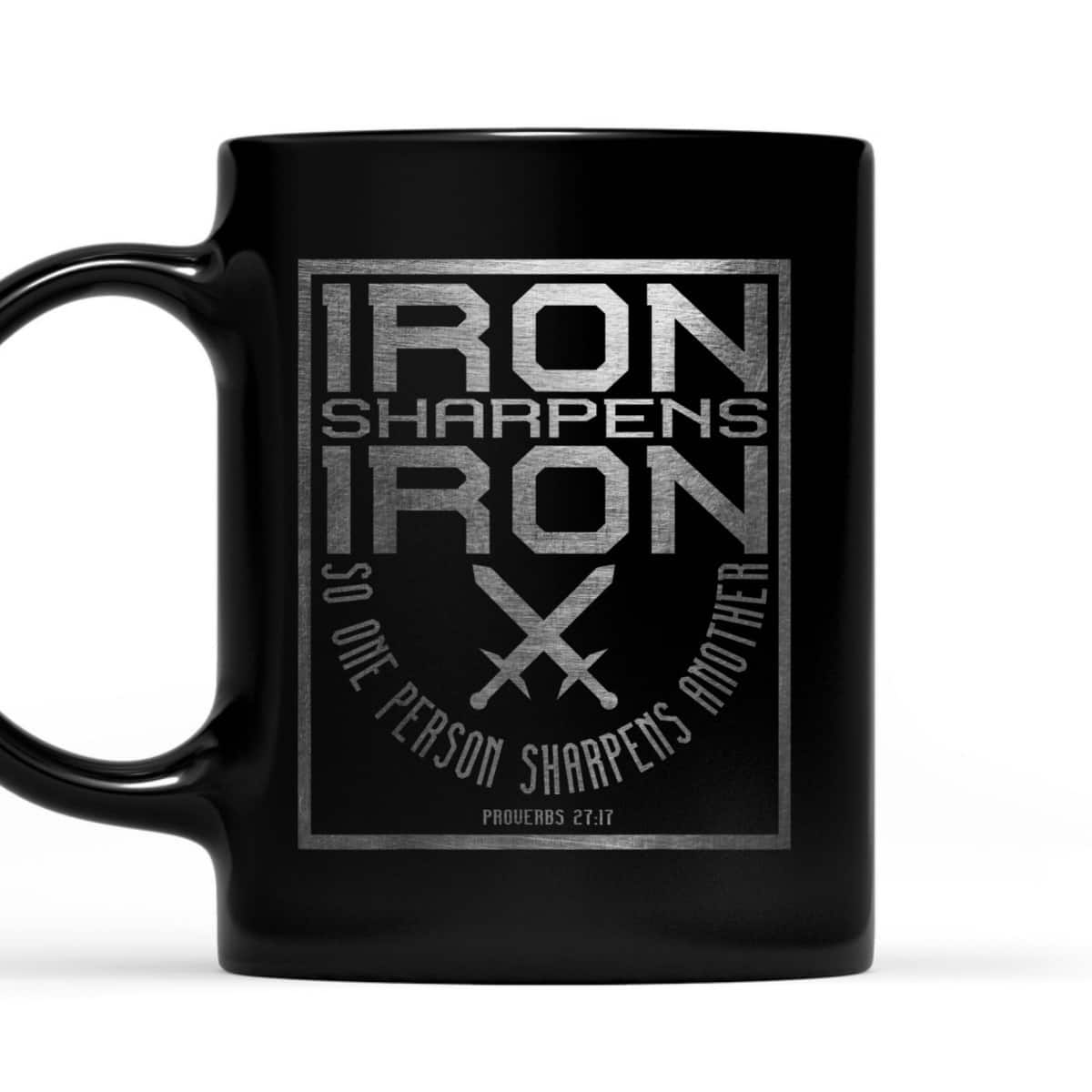 Iron Sharpens Iron Holy Christian Bible Verse T-Shirt