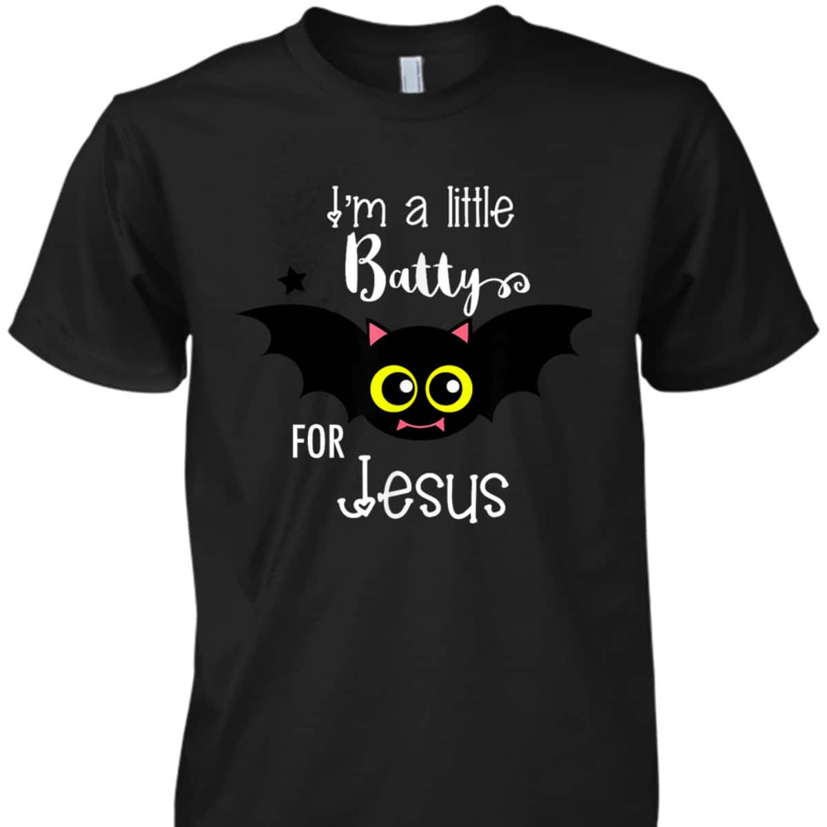 Batty For Jesus Halloween Or Hallelujah Night T-Shirt Batty For Jesus Halloween Or Hallelujah Night T-Shirt