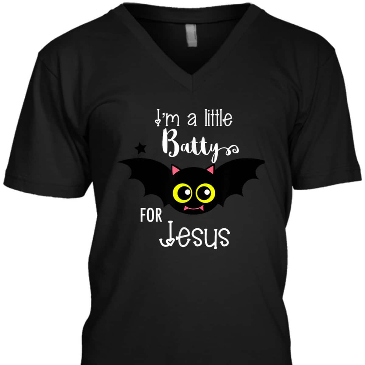 Batty For Jesus Halloween Or Hallelujah Night T-Shirt Batty For Jesus Halloween Or Hallelujah Night T-Shirt