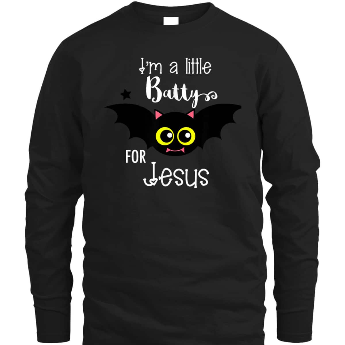 Batty For Jesus Halloween Or Hallelujah Night T-Shirt Batty For Jesus Halloween Or Hallelujah Night T-Shirt