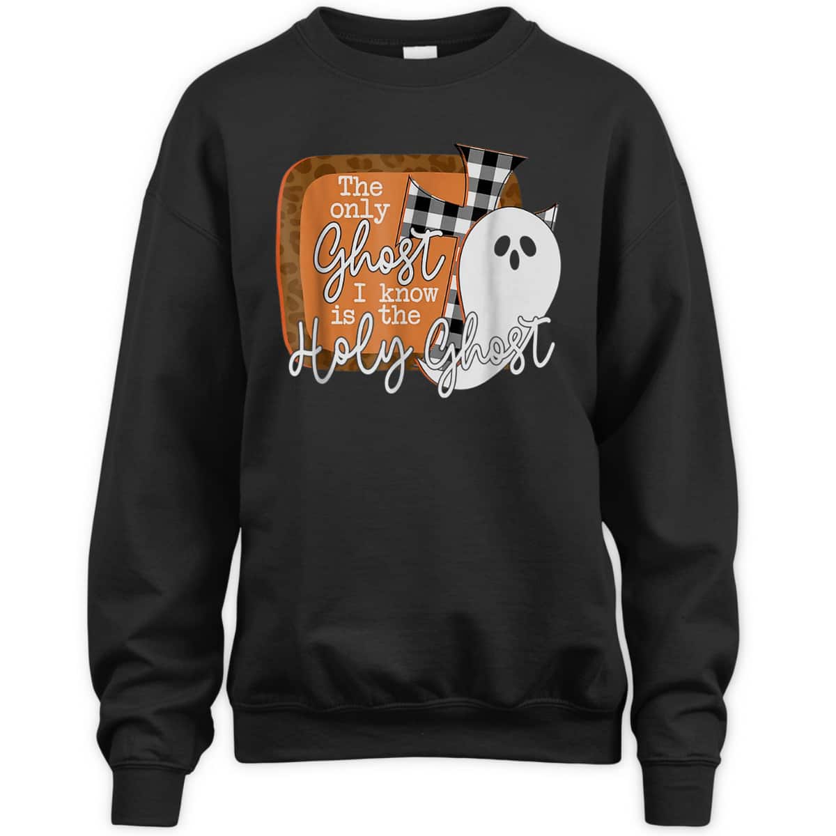 The Only Ghost I Know Is The Holy Ghost Christian Halloween T-Shirt The Only Ghost I Know Is The Holy Ghost Christian Halloween T-Shirt