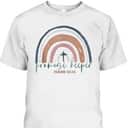 Promise Keeper Christian Bible Quote Boho Rainbow T-Shirt