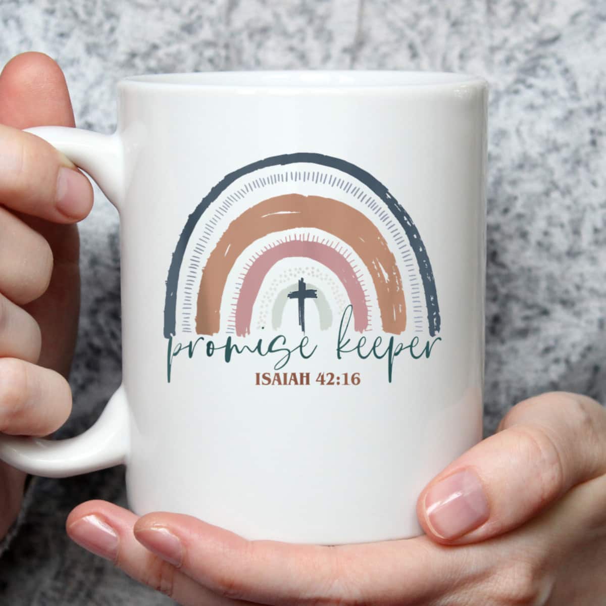 Promise Keeper Christian Bible Quote Boho Rainbow T-Shirt Promise Keeper Christian Bible Quote Boho Rainbow T-Shirt