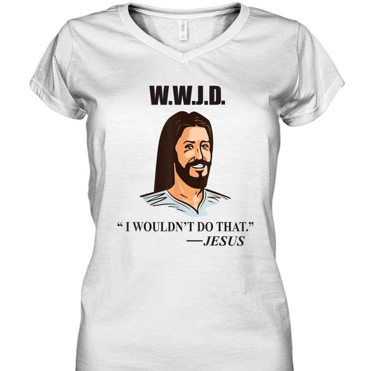 WWJD Jesus Bible Quote Funny Christian T-Shirt WWJD Jesus Bible Quote Funny Christian T-Shirt
