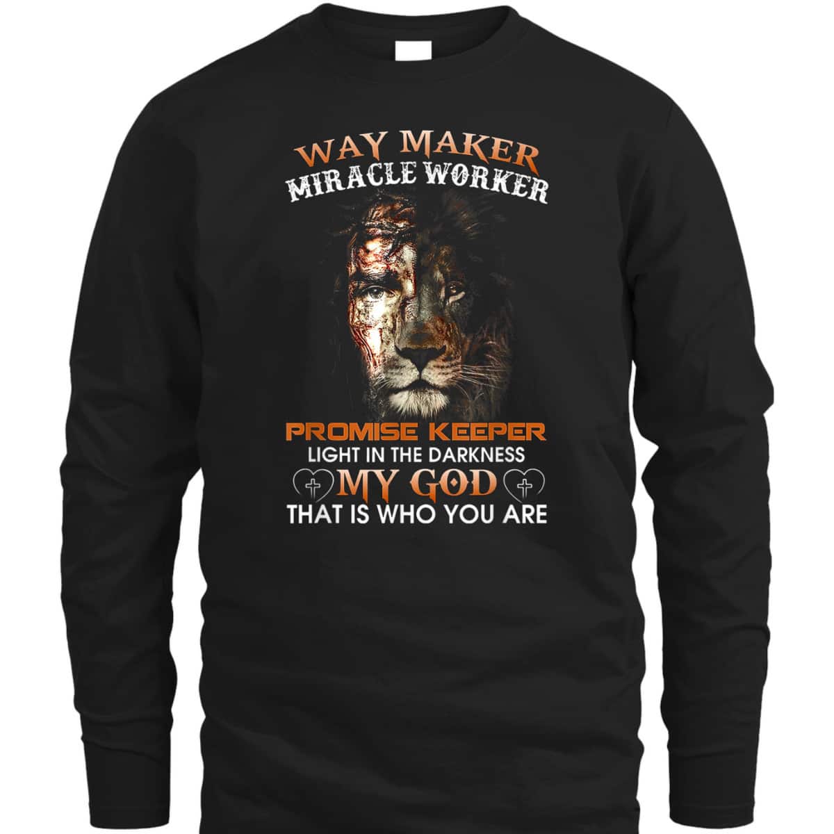 Way Maker Miracle Worker Promise Keeper Light Jesus Lion T-Shirt Way Maker Miracle Worker Promise Keeper Light Jesus Lion T-Shirt
