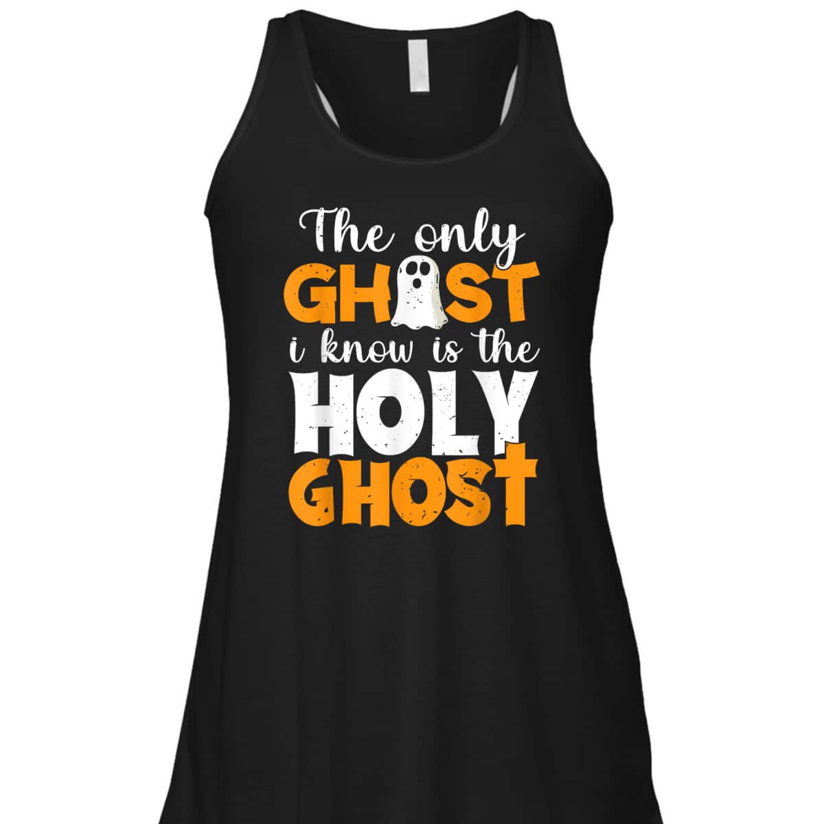 The Only Ghost I Know Is The Holy Ghost Halloween Christian T-Shirt