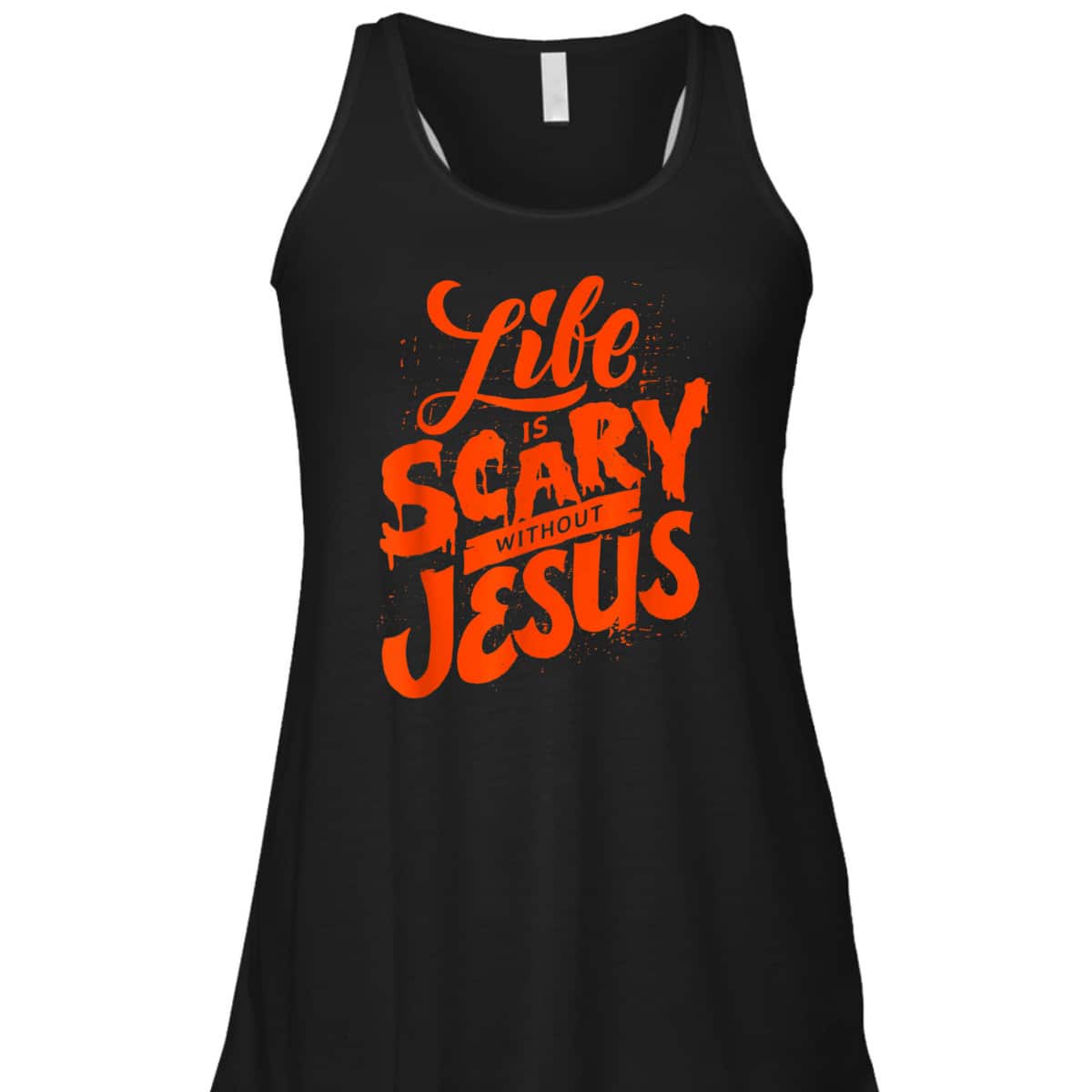 Life Is Scary Without Jesus Christian Faith Halloween T-Shirt Life Is Scary Without Jesus Christian Faith Halloween T-Shirt