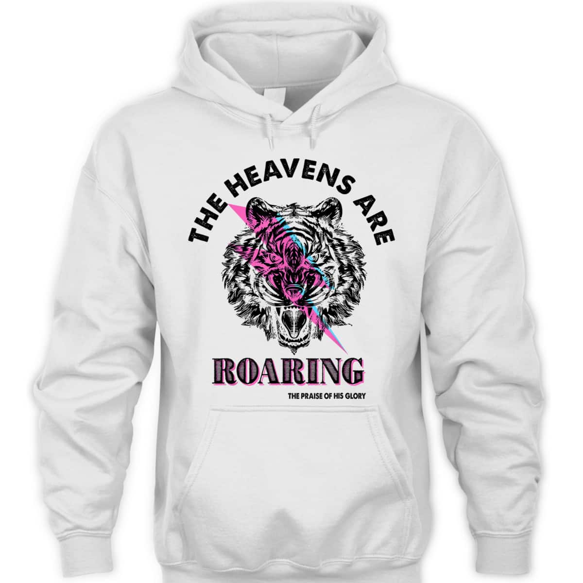 The Heaven Are Roaring Bible Verse Christian The Praise Of His Glory T-Shirt