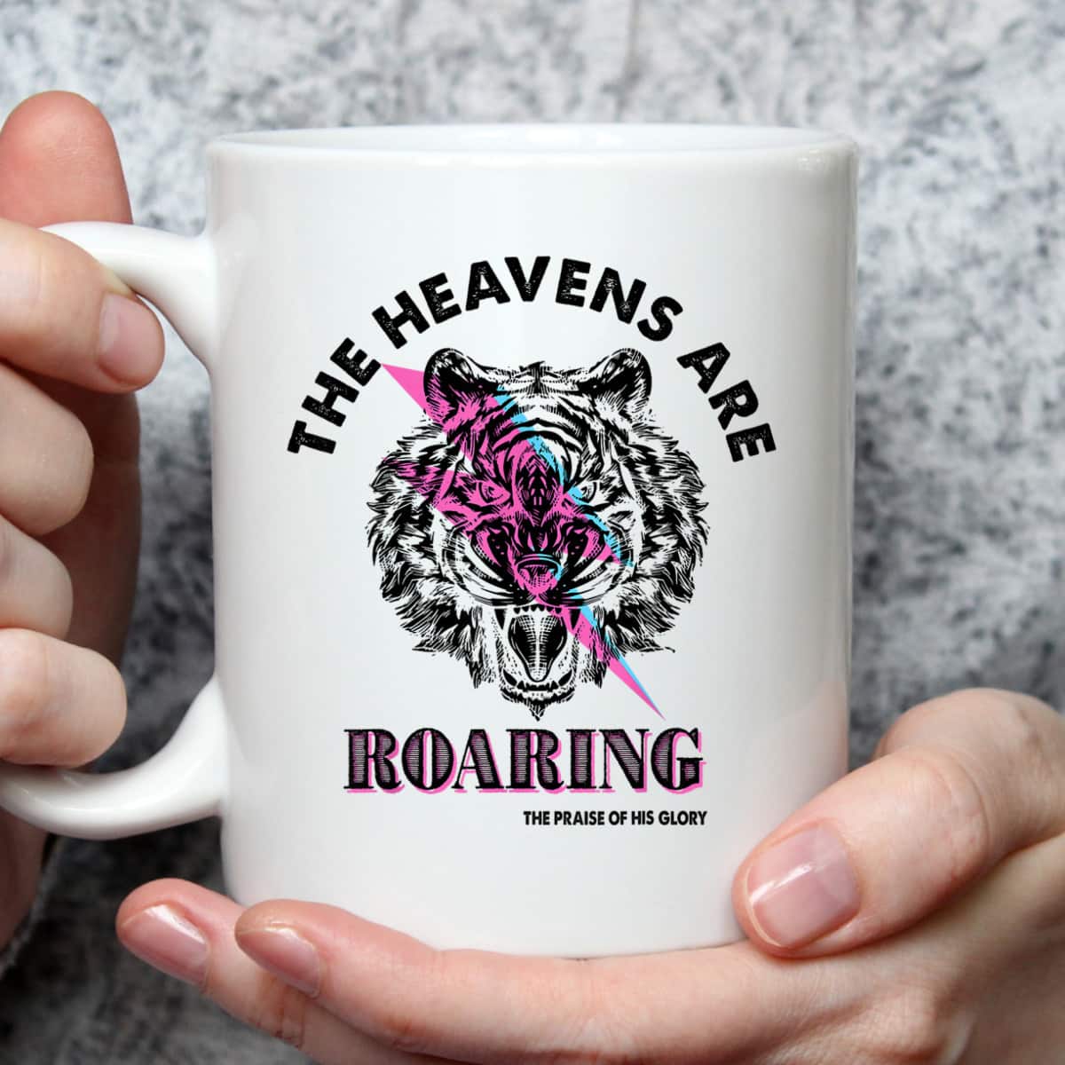 The Heaven Are Roaring Bible Verse Christian The Praise Of His Glory T-Shirt The Heaven Are Roaring Bible Verse Christian The Praise Of His Glory T-Shirt