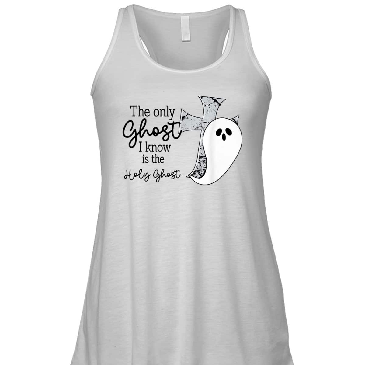 Halloween T-Shirt Christian The Only Ghost I Know Is The Holy Ghost Halloween T-Shirt Christian The Only Ghost I Know Is The Holy Ghost