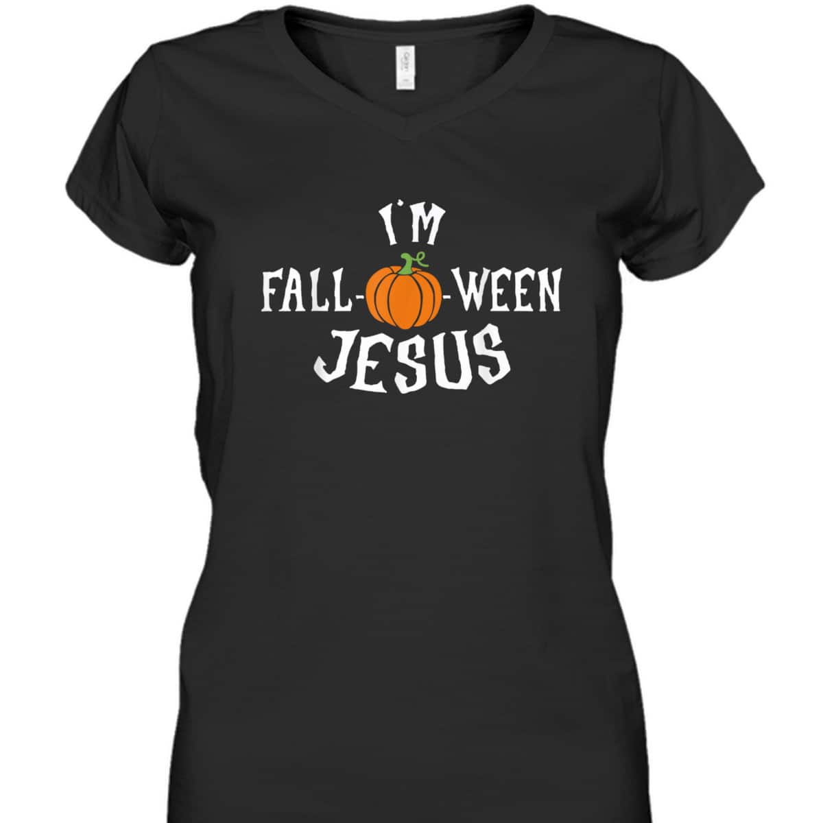 Funny I'm Fall-o-ween Jesus Halloween Fall Pumpkin Christian T-Shirt Funny I'm Fall-o-ween Jesus Halloween Fall Pumpkin Christian T-Shirt