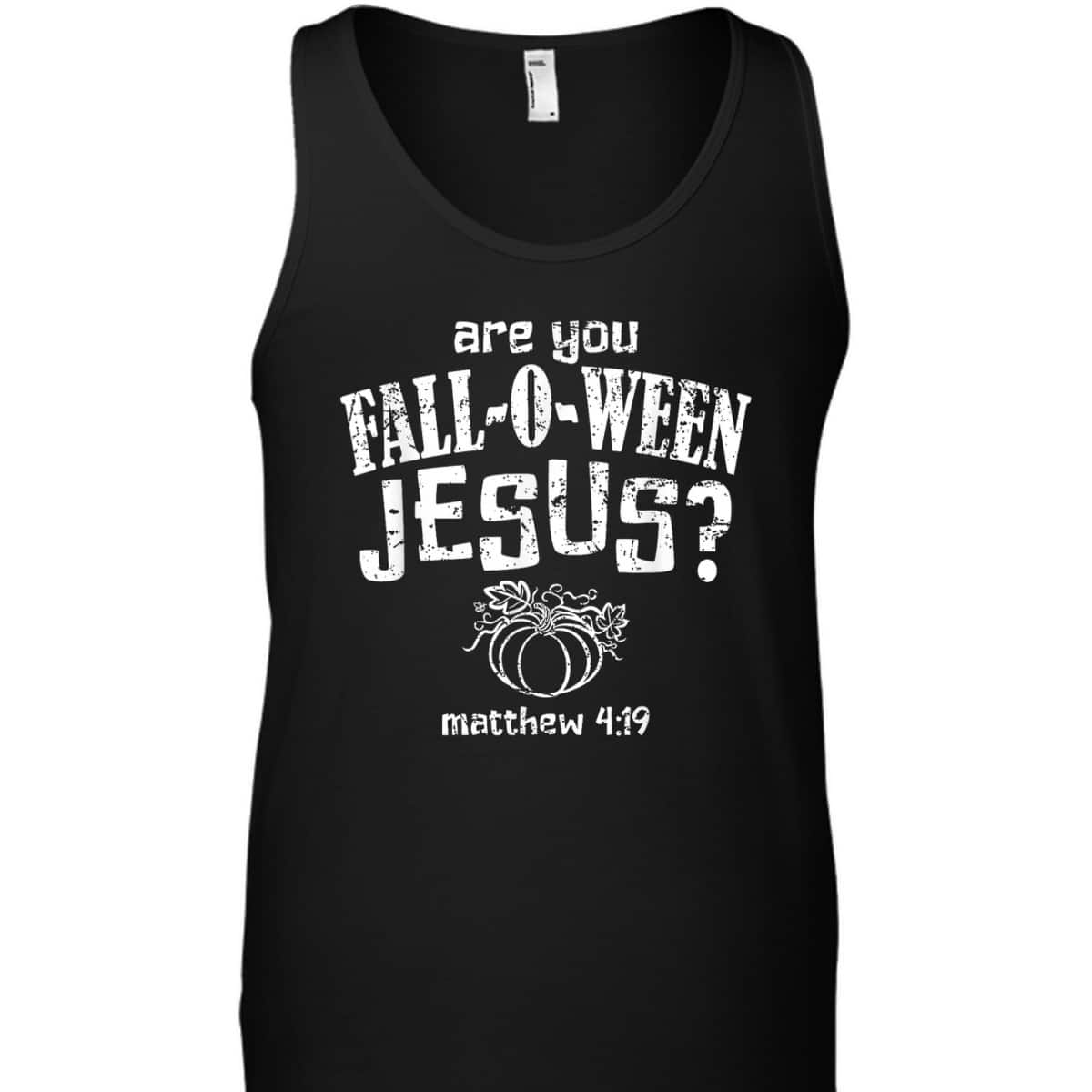 Christian Halloween Fall-O-Ween Jesus T-Shirt Christian Halloween Fall-O-Ween Jesus T-Shirt