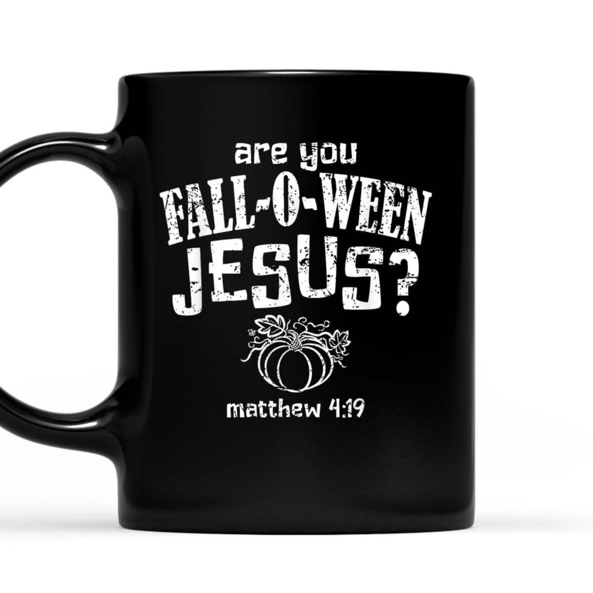 Christian Halloween Fall-O-Ween Jesus T-Shirt Christian Halloween Fall-O-Ween Jesus T-Shirt