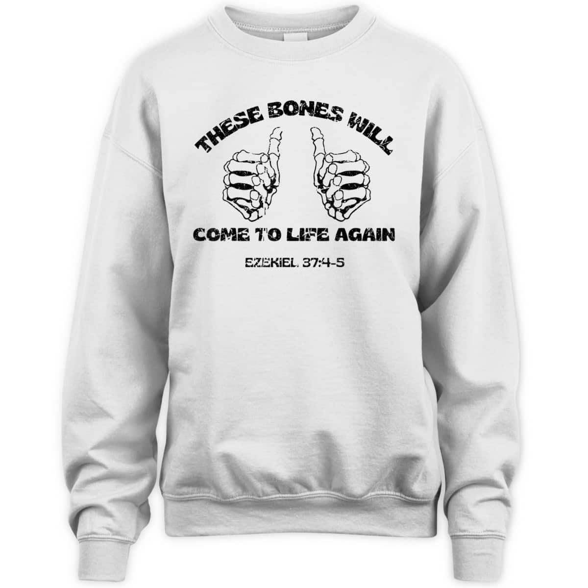 These Dry Bones Ezekiel Christian Halloween Skeleton Bible T-Shirt These Dry Bones Ezekiel Christian Halloween Skeleton Bible T-Shirt