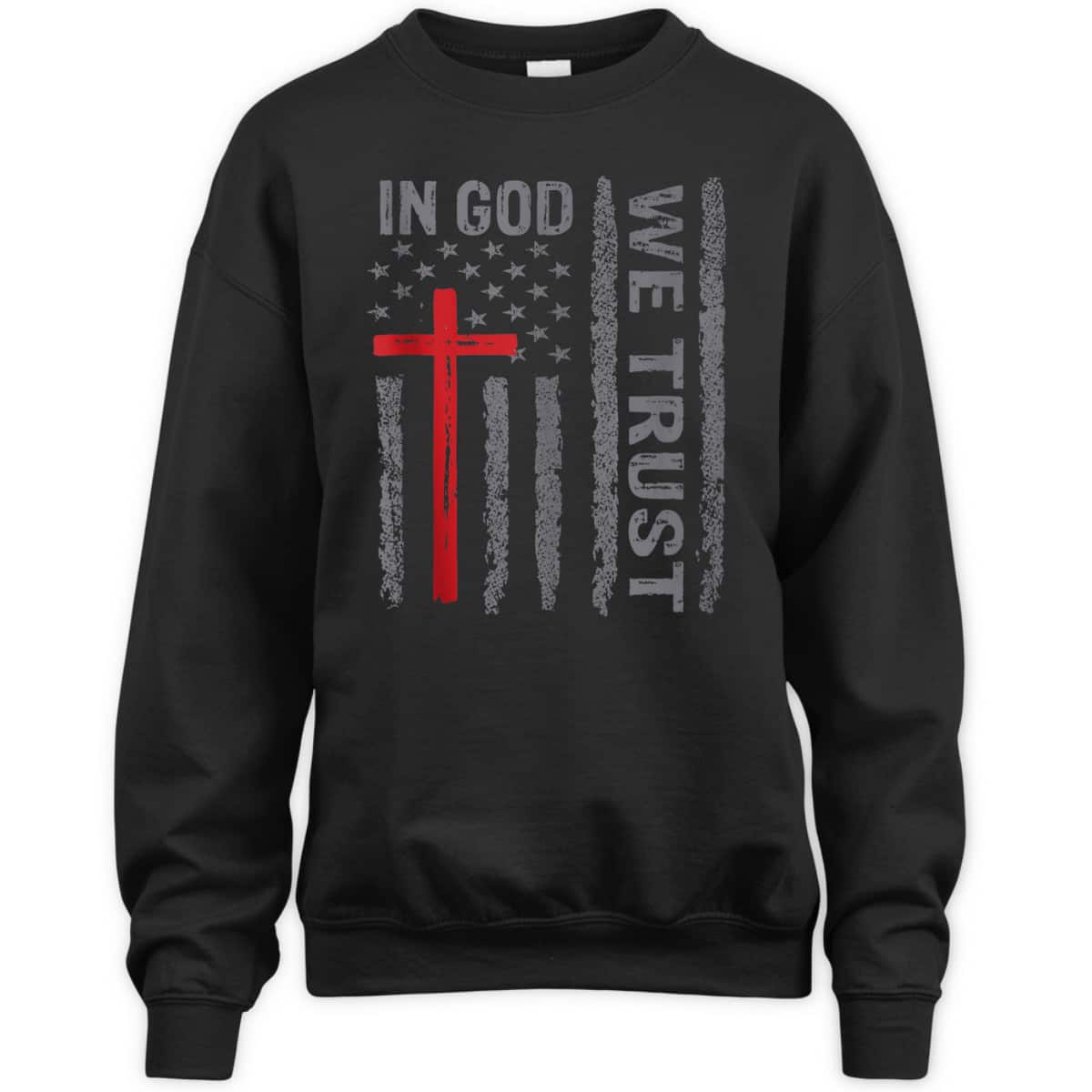 In God We Trust Christian US Flag Religious T-Shirt In God We Trust Christian US Flag Religious T-Shirt