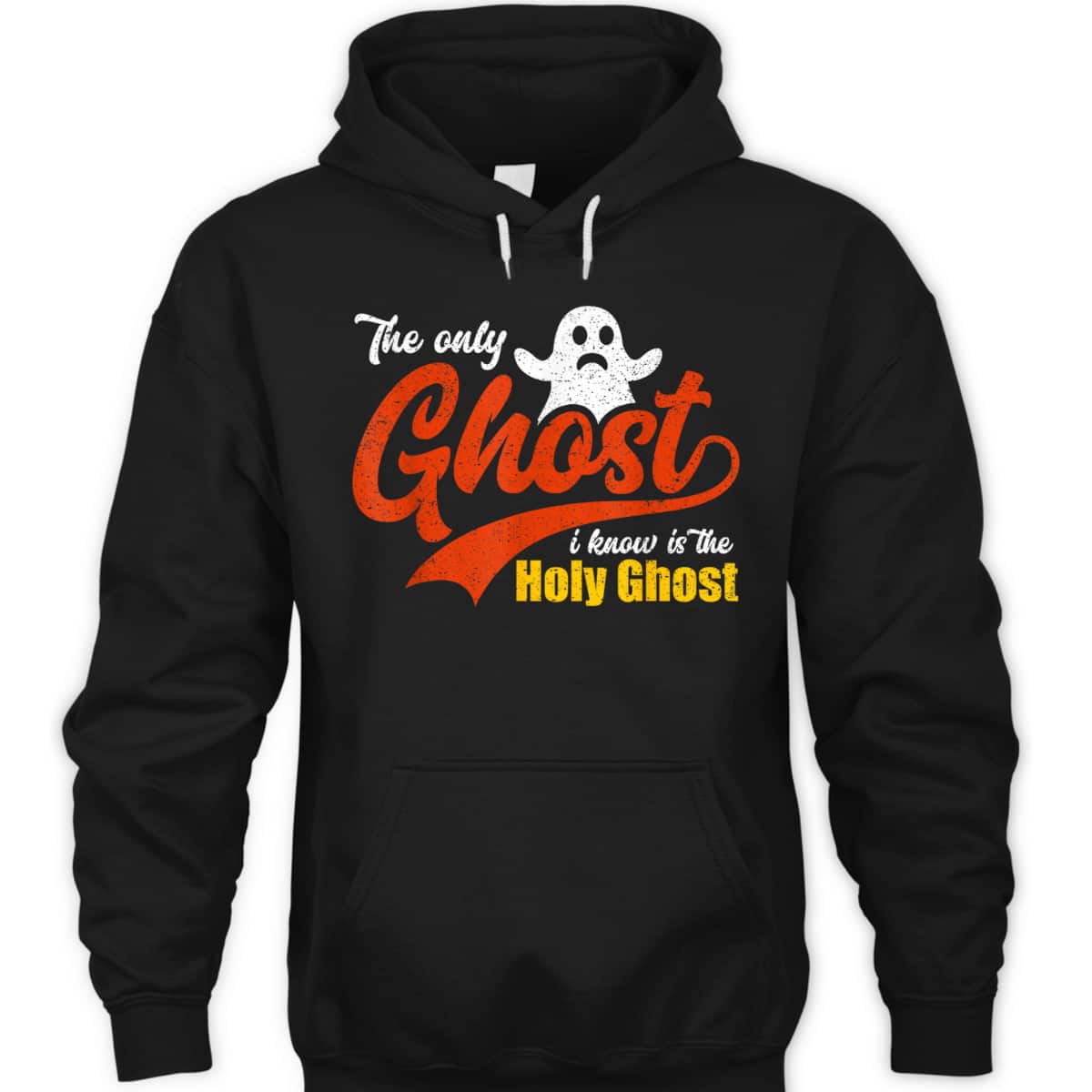 Christian Halloween The Only Ghost I Know Is The Holy Ghost T-Shirt Christian Halloween The Only Ghost I Know Is The Holy Ghost T-Shirt