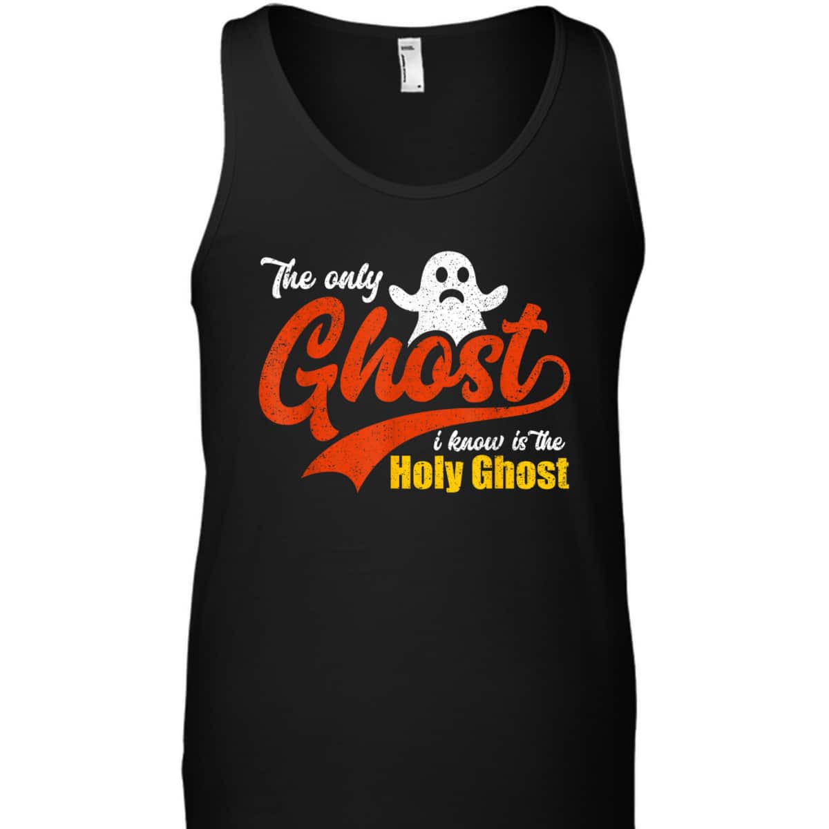 Christian Halloween The Only Ghost I Know Is The Holy Ghost T-Shirt Christian Halloween The Only Ghost I Know Is The Holy Ghost T-Shirt