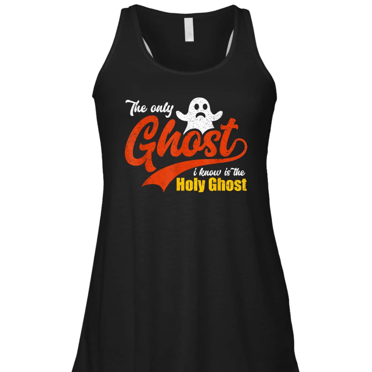 Christian Halloween The Only Ghost I Know Is The Holy Ghost T-Shirt Christian Halloween The Only Ghost I Know Is The Holy Ghost T-Shirt