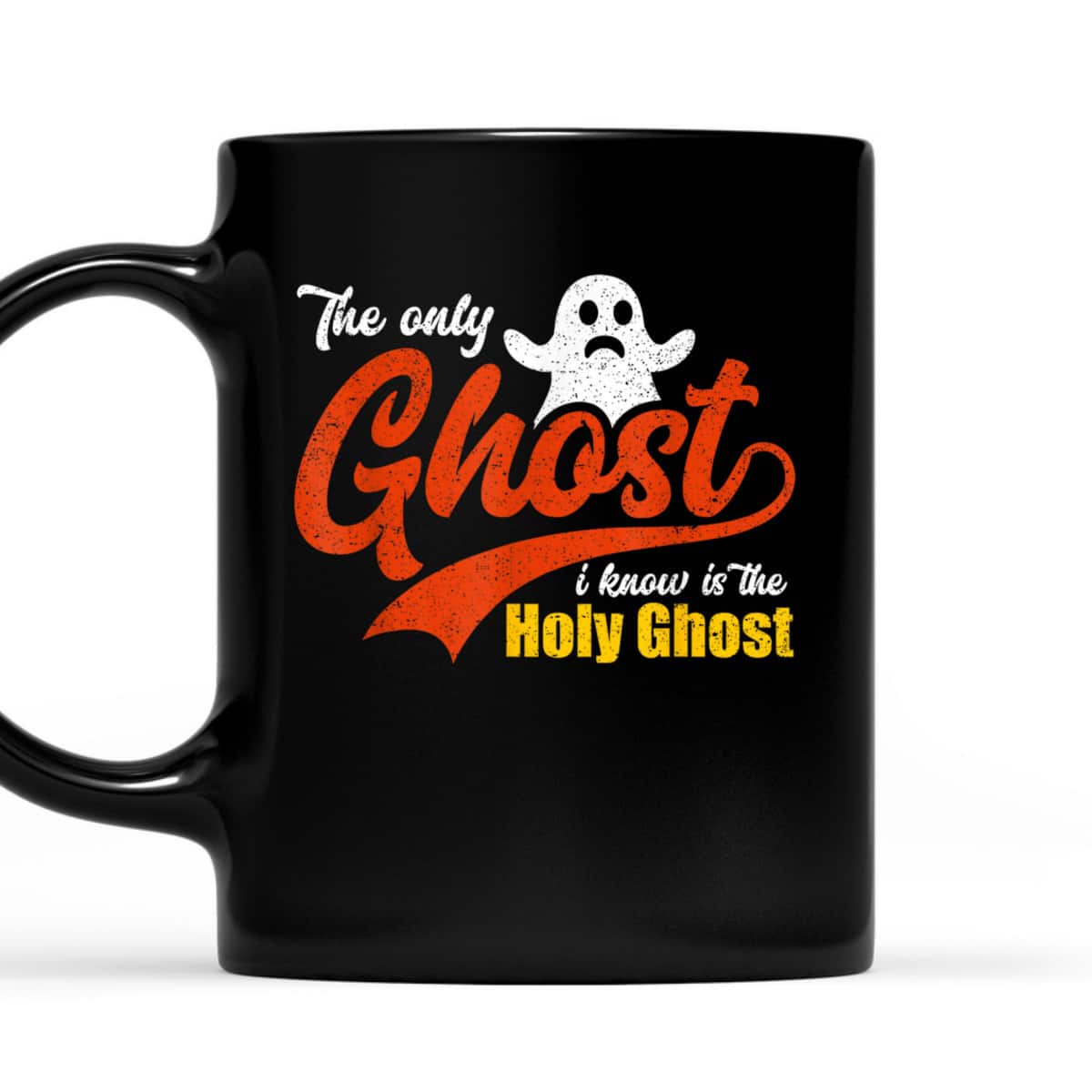 Christian Halloween The Only Ghost I Know Is The Holy Ghost T-Shirt Christian Halloween The Only Ghost I Know Is The Holy Ghost T-Shirt