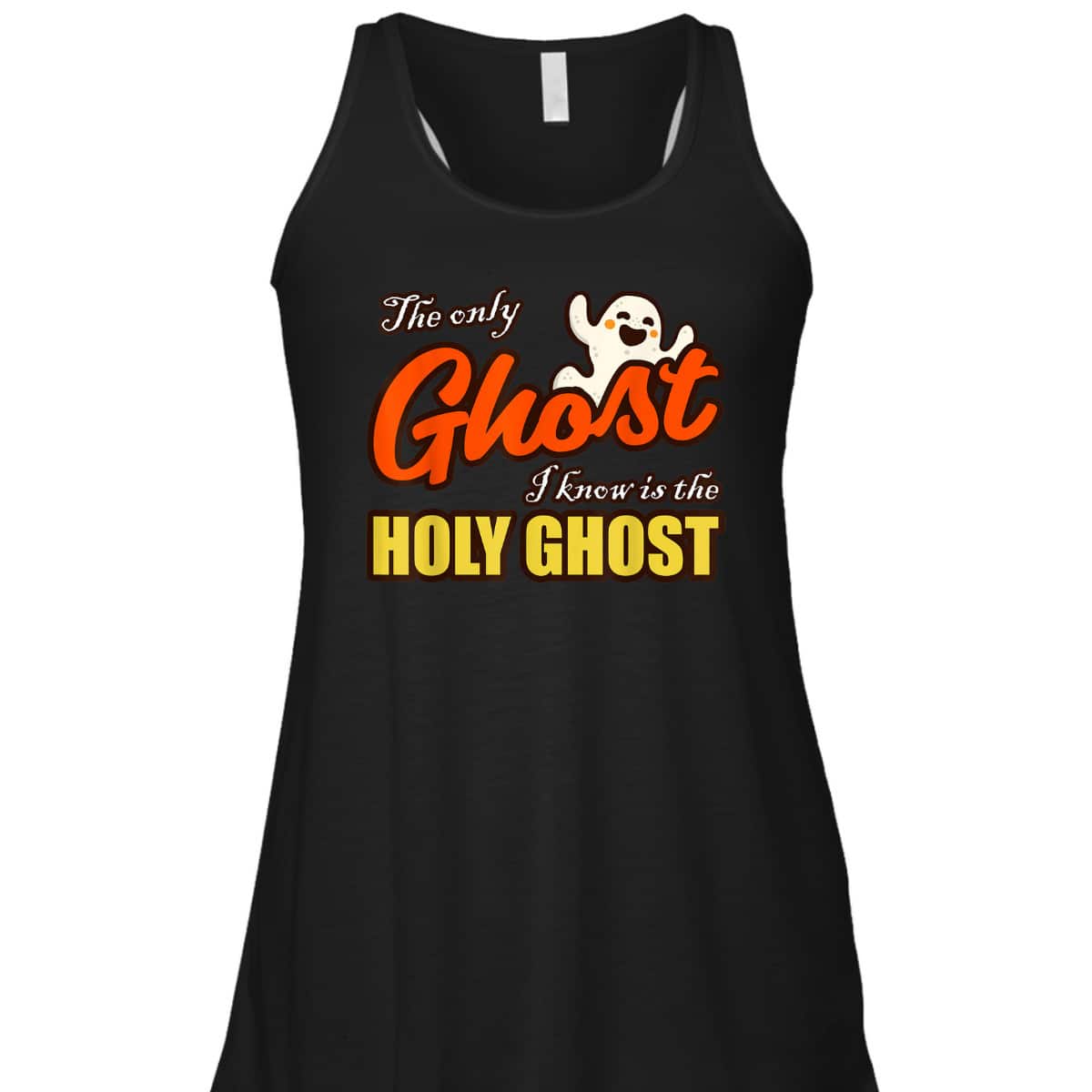 Christian Halloween T-Shirt The Only Ghost I Know Is The Holy Ghost Religious Christian Halloween T-Shirt The Only Ghost I Know Is The Holy Ghost Religious