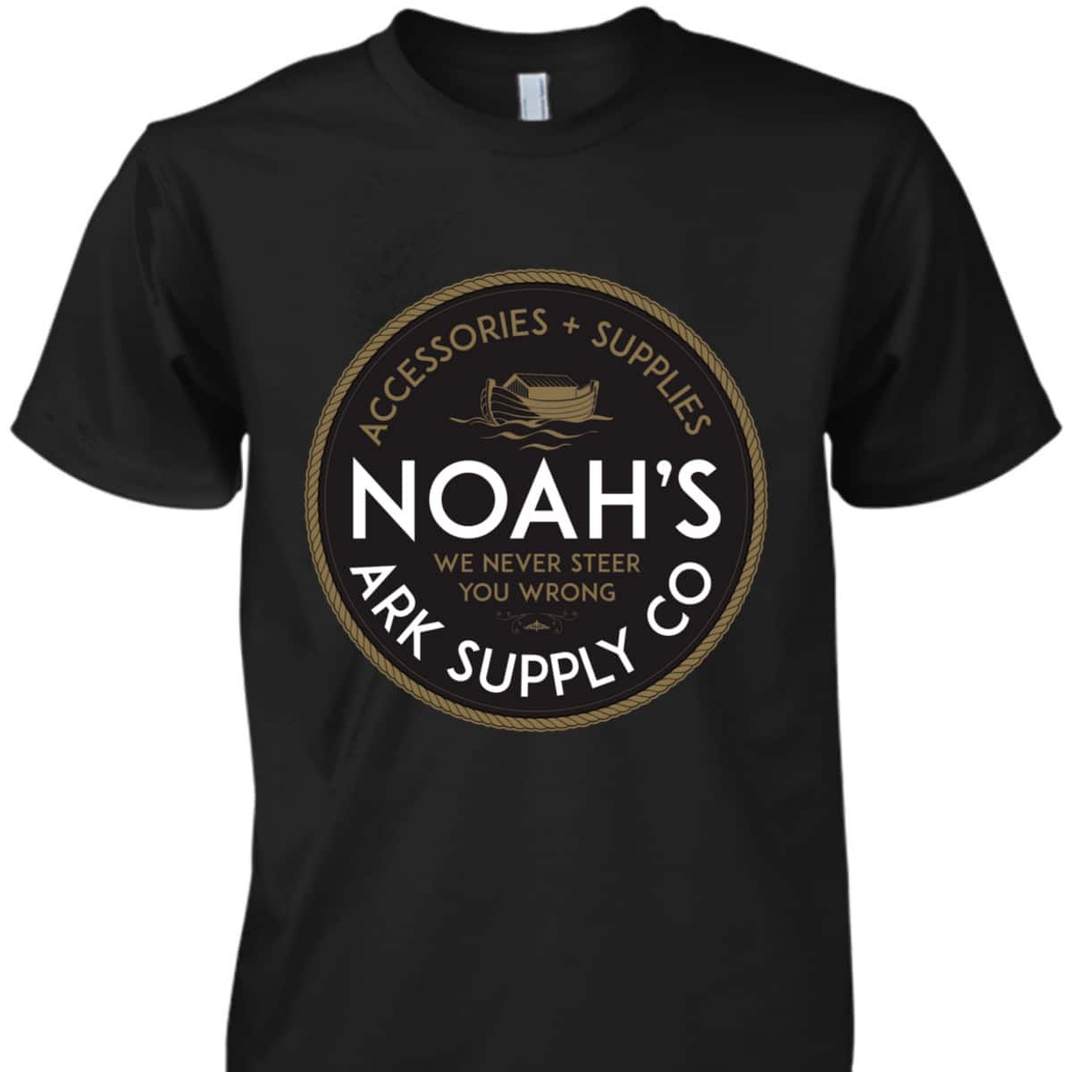 Noah's Ark Supply Co Christian T-Shirt Noah's Ark Supply Co Christian T-Shirt