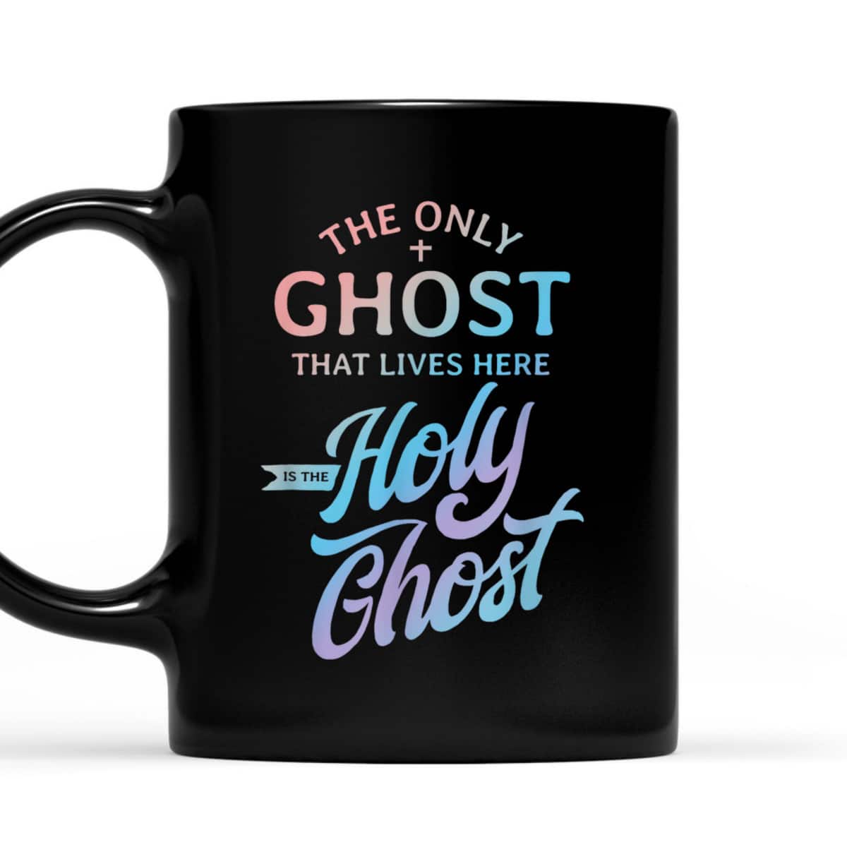 The Only Ghost That Lives Here Is The Holy Ghost Christian Halloween T-Shirt The Only Ghost That Lives Here Is The Holy Ghost Christian Halloween T-Shirt