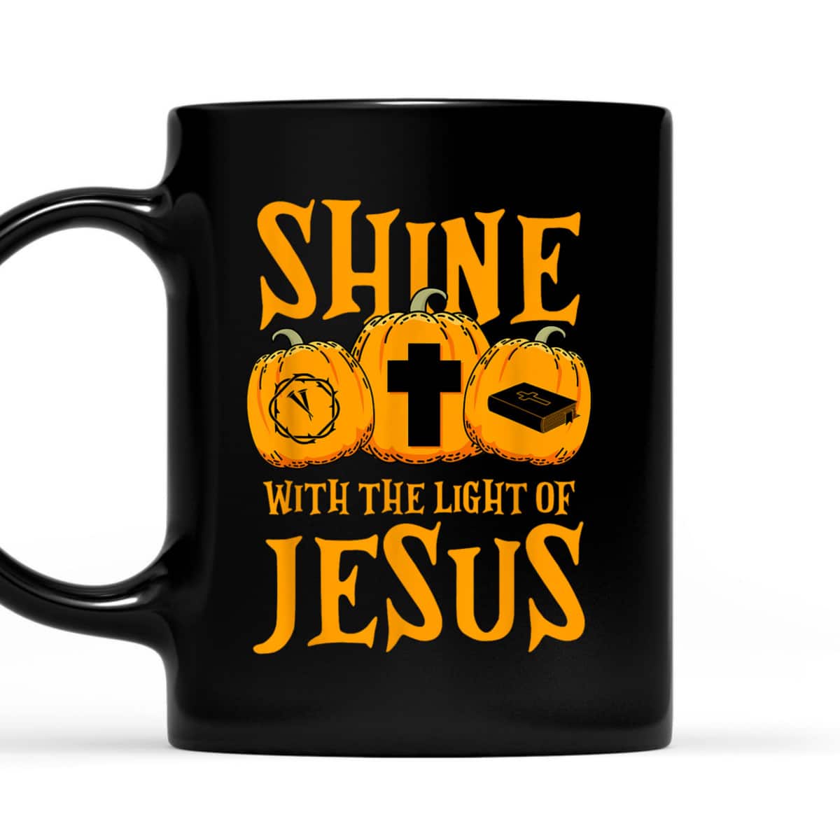 Shine With The Light Of Jesus Halloween Christian T-Shirt