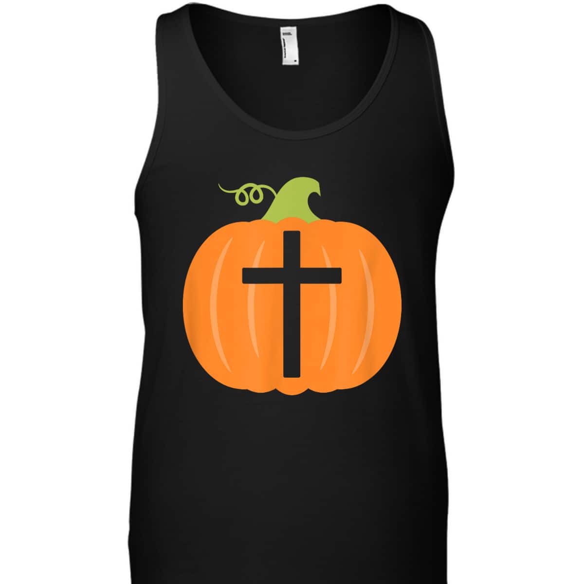 Christian Cross Religious Pumpkin Halloween T-Shirt Christian Cross Religious Pumpkin Halloween T-Shirt