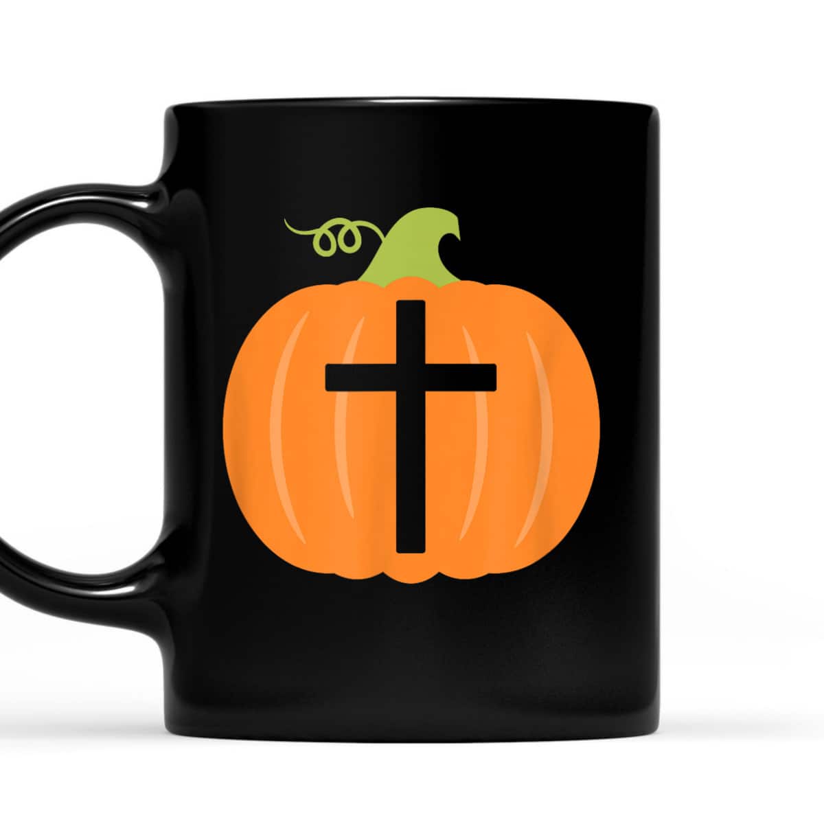 Christian Cross Religious Pumpkin Halloween T-Shirt