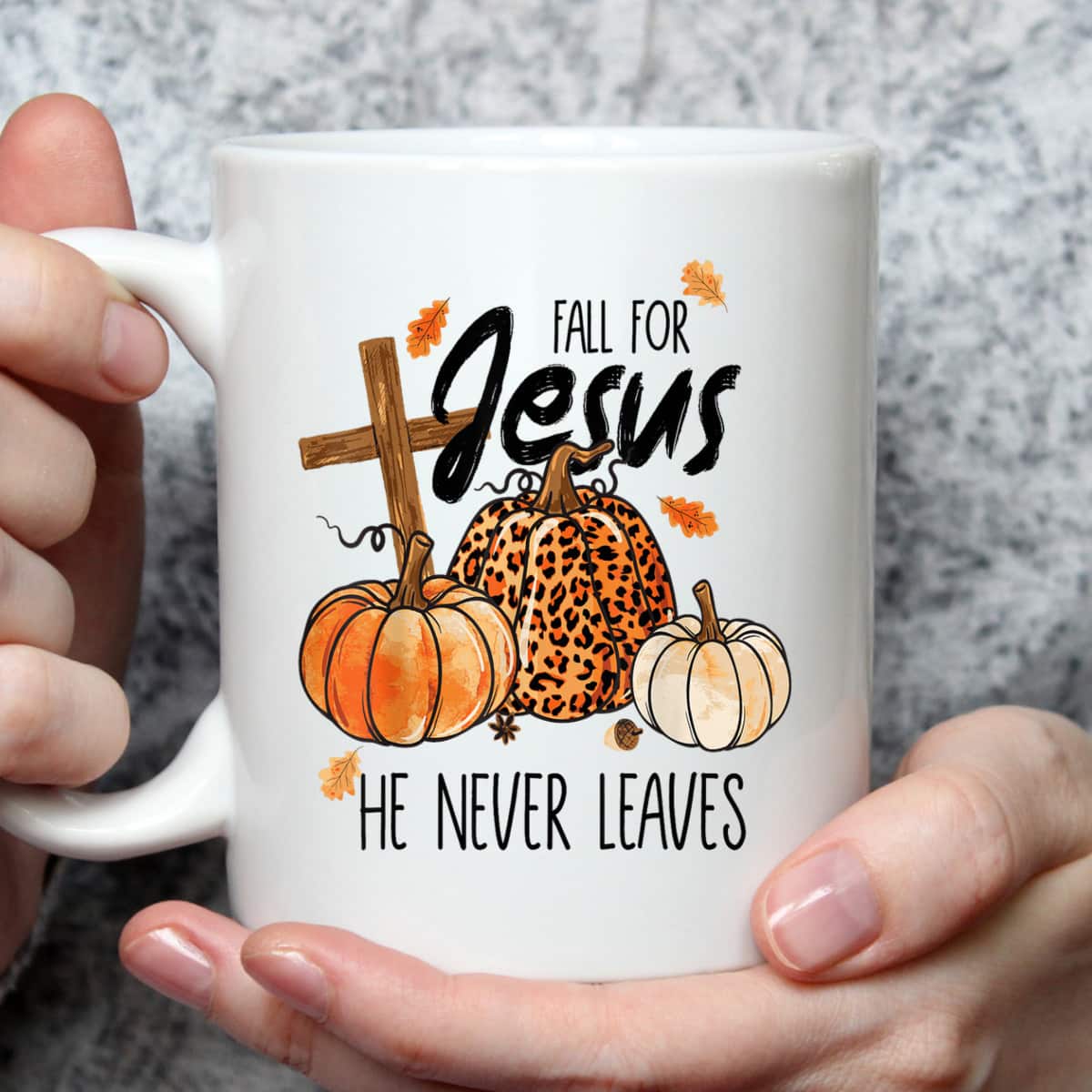 Fall For Jesus He Never Leaves Autumn Halloween Christian Prayers Thanksgiving Halloween T-Shirt Fall For Jesus He Never Leaves Autumn Halloween Christian Prayers Thanksgiving Halloween T-Shirt