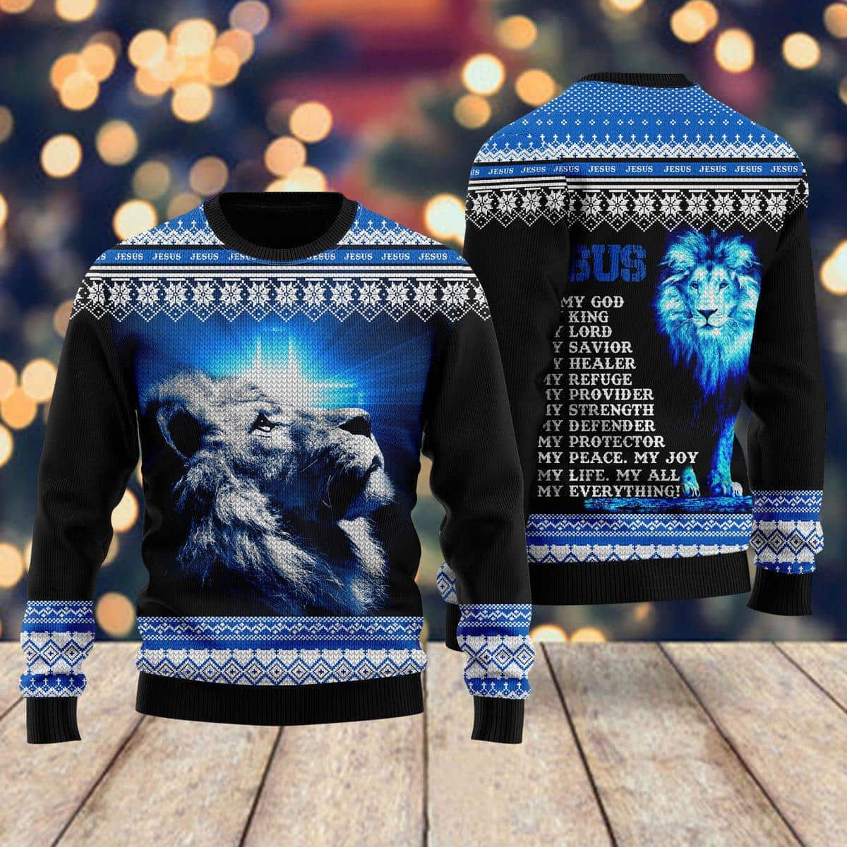 Jesus Is My Everything Ugly Christmas Ugly Christmas Sweater Christian Religious Gift Jesus Is My Everything Ugly Christmas Ugly Christmas Sweater Christian Religious Gift