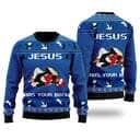 Jesus Has Your Back Jiu Jitsu Ugly Christmas Ugly Christmas Sweater Christian Religious Gift Jesus Has Your Back Jiu Jitsu Ugly Christmas Ugly Christmas Sweater Christian Religious Gift