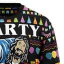 Jesus's Party Ugly Christmas Ugly Christmas Sweater Christian Religious Gift Jesus's Party Ugly Christmas Ugly Christmas Sweater Christian Religious Gift