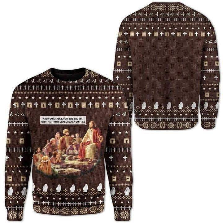 Jesus Ugly Christmas Ugly Christmas Sweater God Gifts Idea