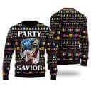 Jesus Party Ugly Christmas Ugly Christmas Sweater Christian Religious Gift Jesus Party Ugly Christmas Ugly Christmas Sweater Christian Religious Gift