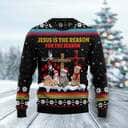 Jesus Is The Reason For The Season Cat Lover Ugly Christmas Ugly Christmas Sweater Christian Religious Gift Jesus Is The Reason For The Season Cat Lover Ugly Christmas Ugly Christmas Sweater Christian Religious Gift