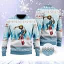 Funny Jesus Skateboarding Christmas Ugly Christmas Ugly Christmas Sweater Christian Religious Gift
