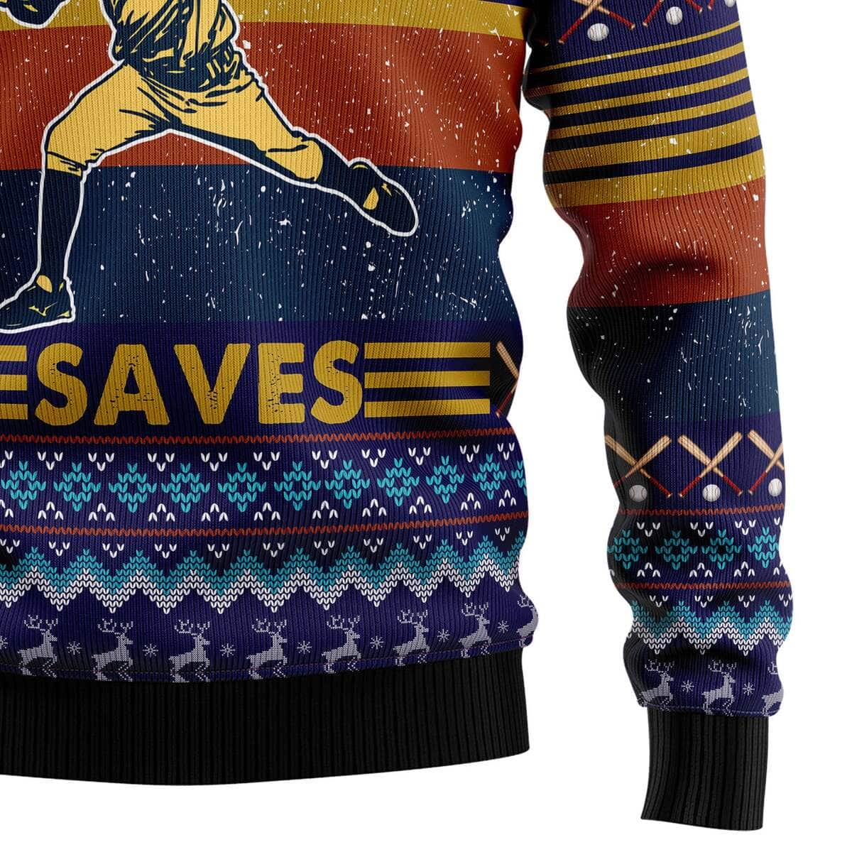 Baseball Jesus Save Ugly Christmas Ugly Christmas Sweater Christian Religious Gift Baseball Jesus Save Ugly Christmas Ugly Christmas Sweater Christian Religious Gift
