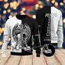 Jesus Is My Everything Faith Cross Ugly Christmas Ugly Christmas Sweater Christian Religious Gift