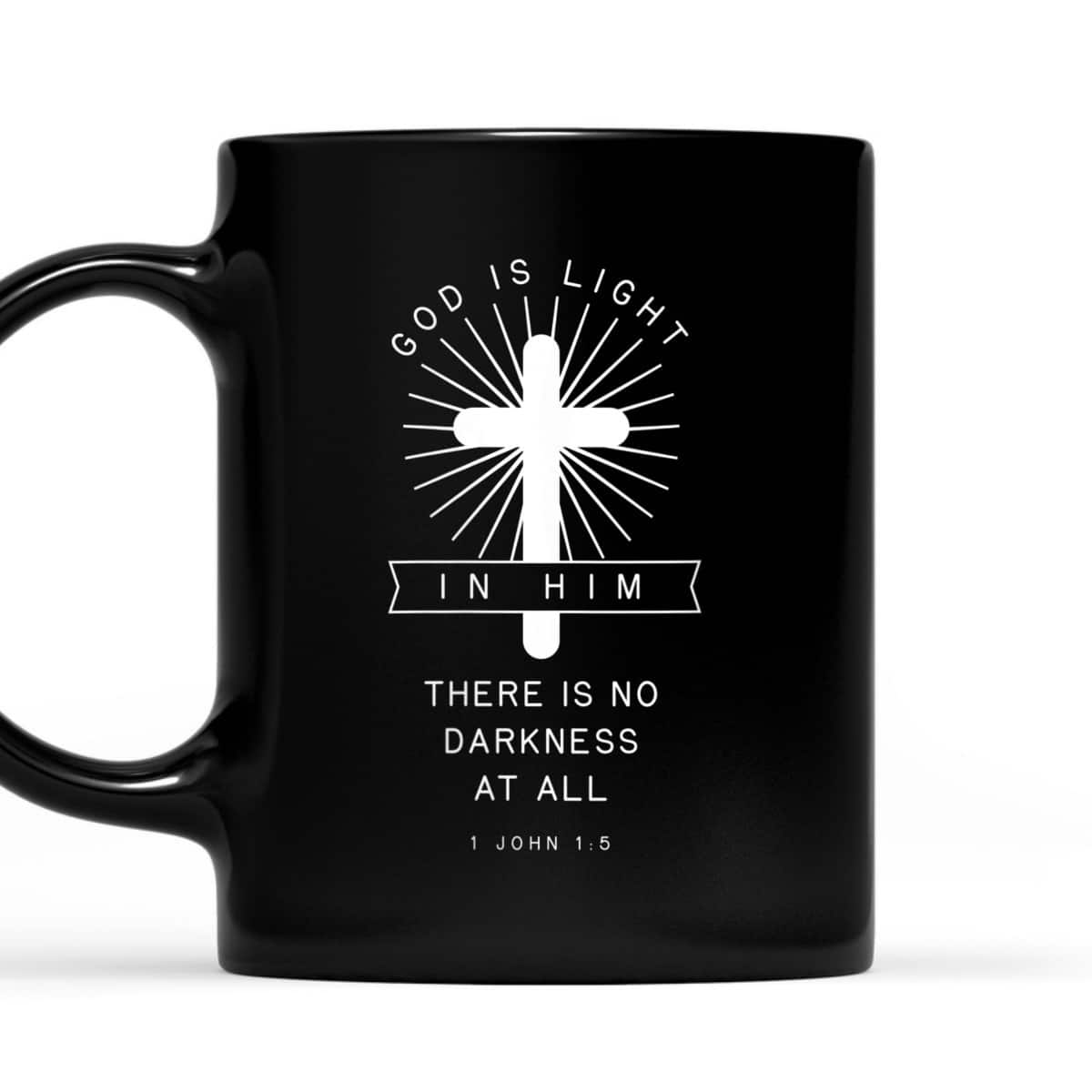 Bible Verse 1 John 1:5 God Is Light In Him There Is No Darkness At All Religious T-Shirt Bible Verse 1 John 1:5 God Is Light In Him There Is No Darkness At All Religious T-Shirt