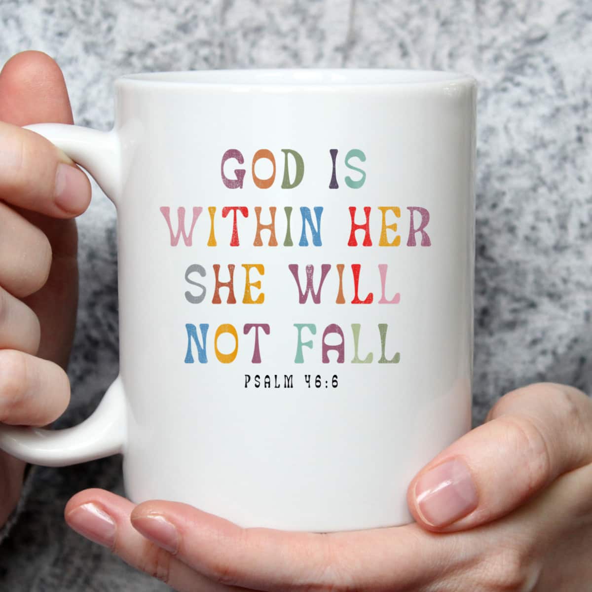 God Is Within Her She Will Not Fall Christian T-Shirt For Friend