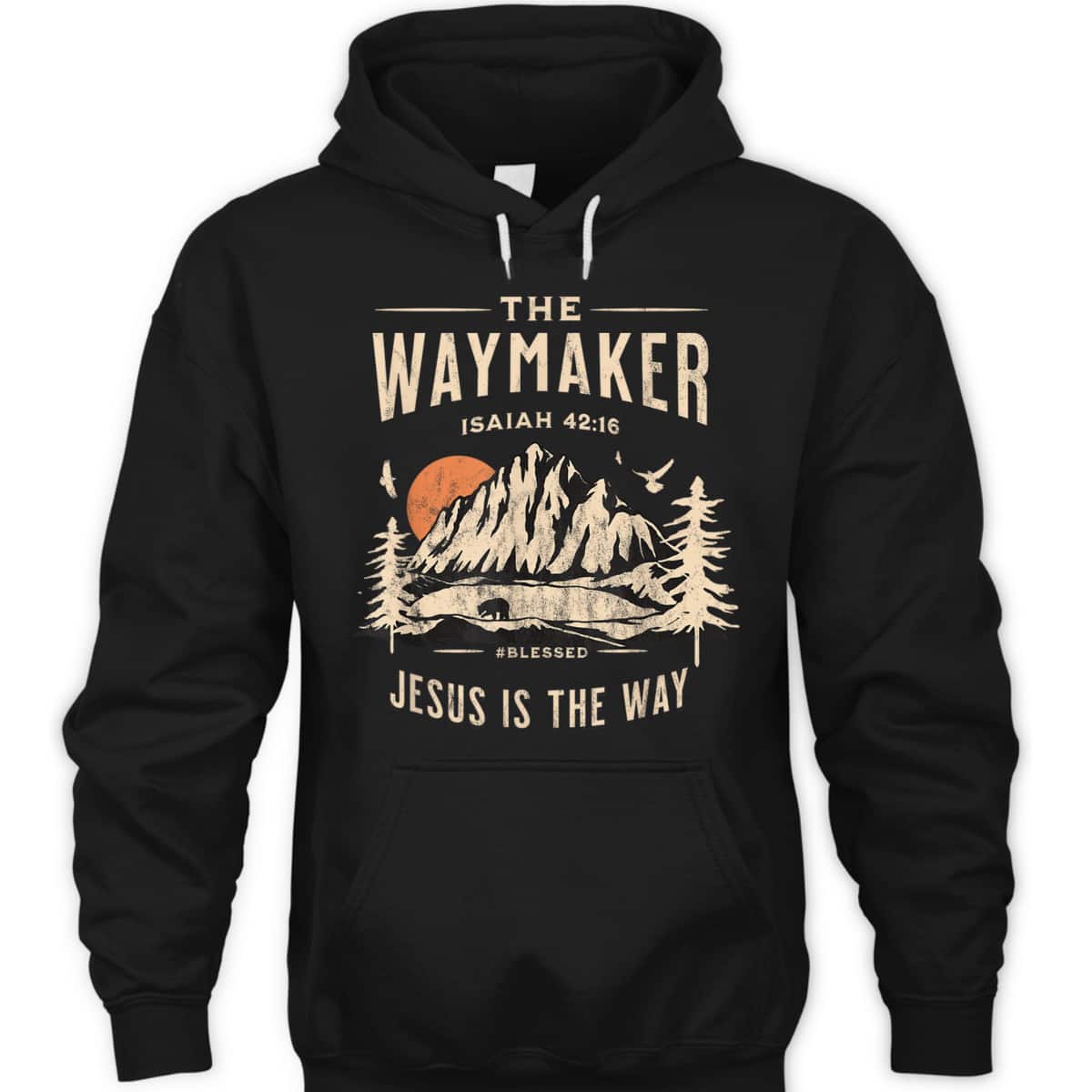 Jesus Christ Waymaker Bible Verse Isaiah 42:16 Jesus Is The Way T-Shirt Jesus Christ Waymaker Bible Verse Isaiah 42:16 Jesus Is The Way T-Shirt